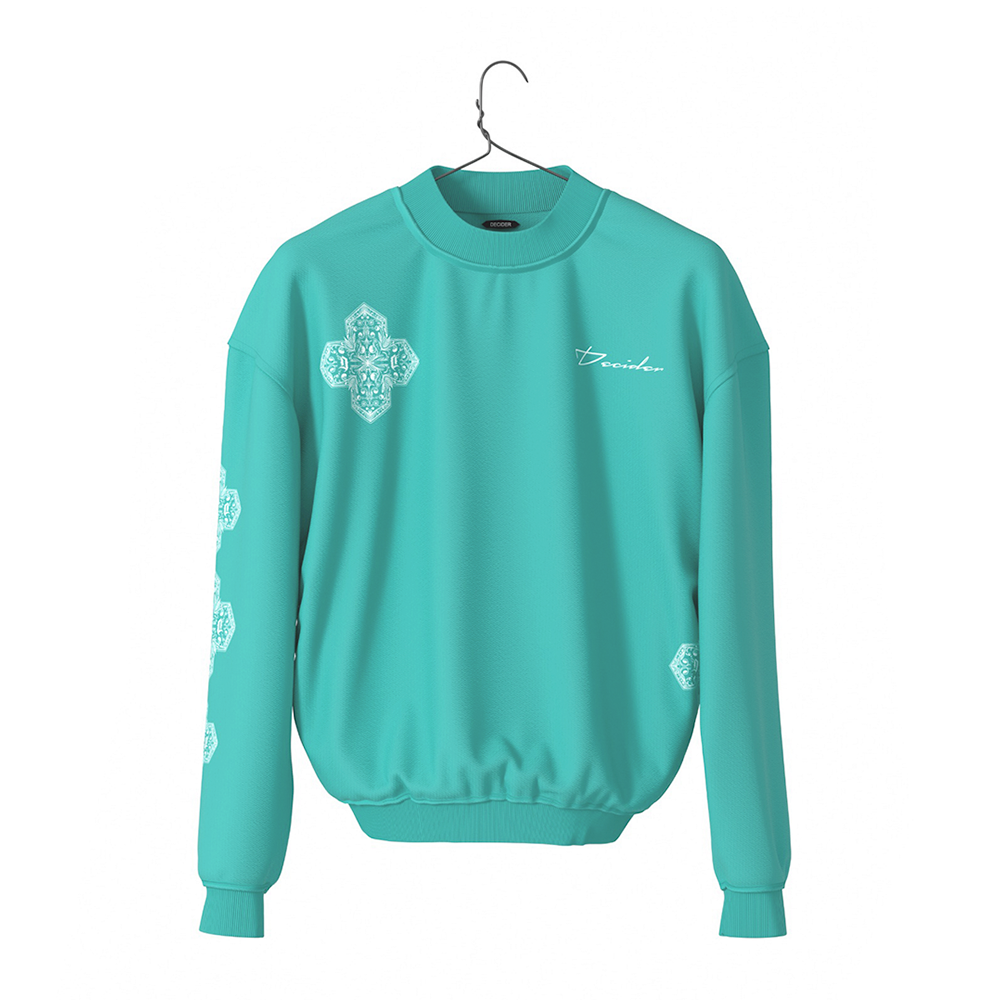 Diamond Crib Emerald Sweatshirt