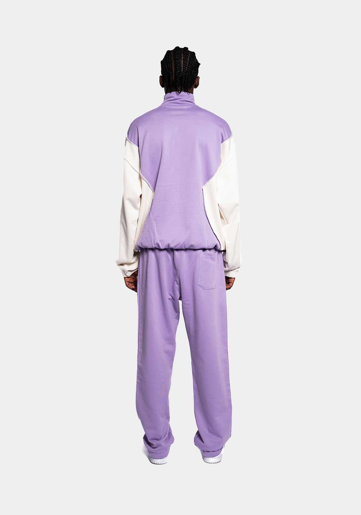 DCDR PURPLE ZIP PULLOVER